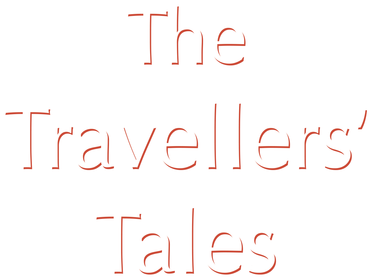 The Travellers' Tales title graphic